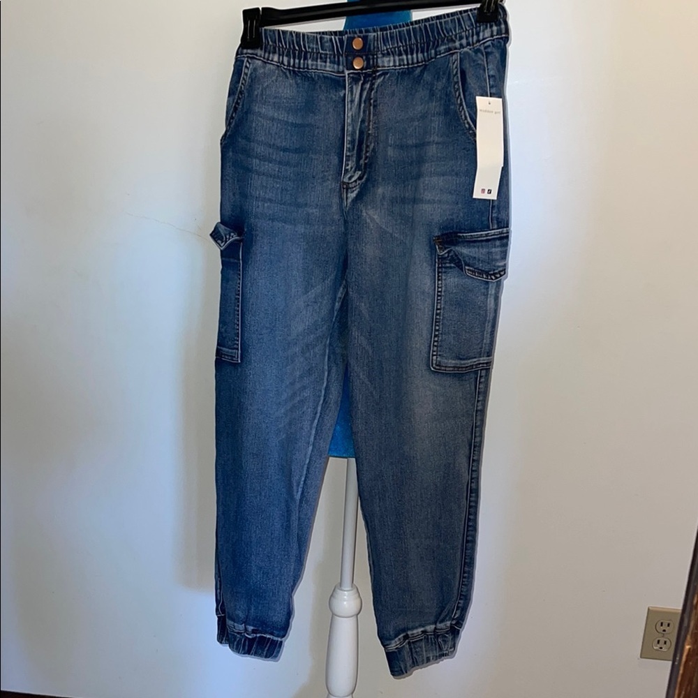 Madden Girl Blue Jogger Women's Jeans